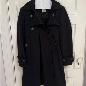 ANTHROPOLOGIE Elevenses Coat Button Front Pockets size 2